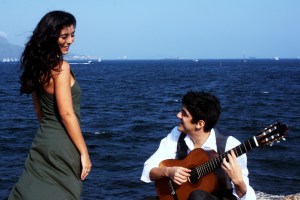 Duo Aline Paes e André Siqueira em 'De Lendas e Barcos'_dia 27 de junho no Teatro Café Pequeno 