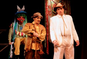 O Auto da Compadecida - Gláucia Rodrigues e Luiz Machado - foto Guga Melgar