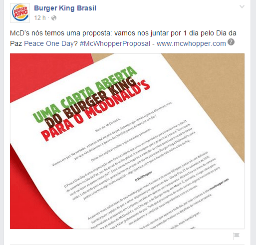 carta bk reprodução